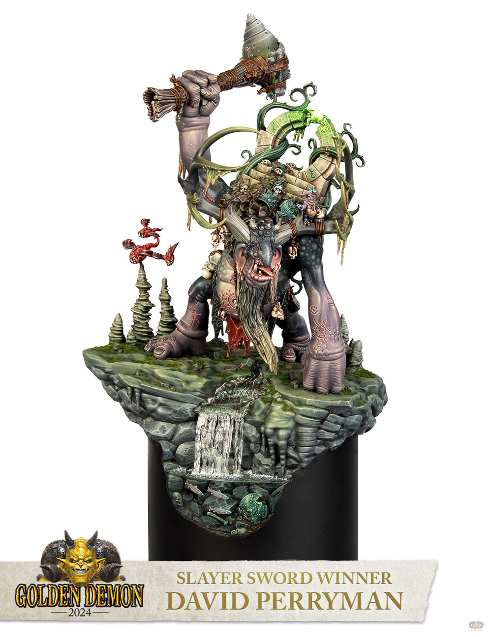 Trugg the Troggoth King by Dave Perryman Spiel 2025 Slayer Sword Winner