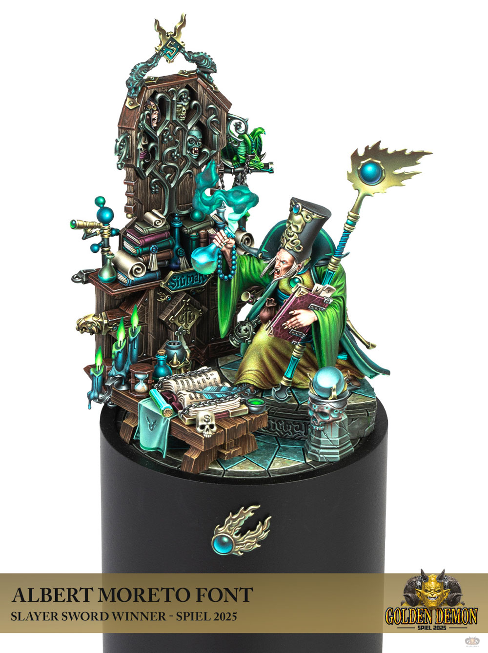 The Magister of Hammerhal by Albert Moretó Font   The Magister of Hammerhal by Albert Moretó Font Spiel 2025 Slayer Sword Winner